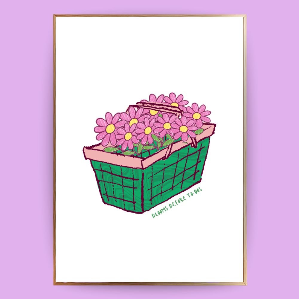Blooms before To - Do´s Poster - 13x18 cm - LostPrint