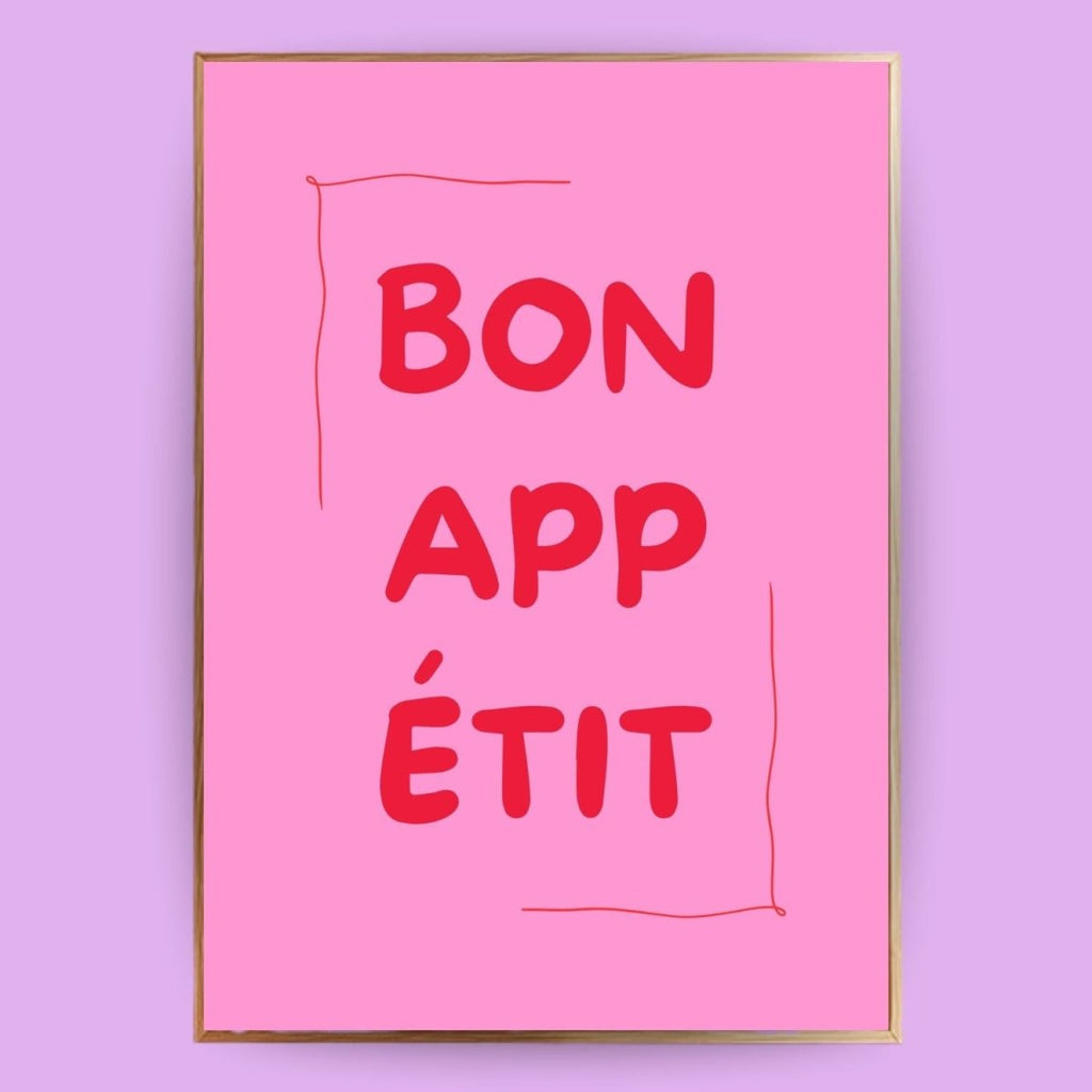 Bon appétit Poster - 13x18 cm - LostPrint