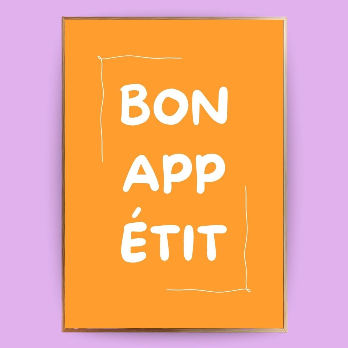 Bon appétit Poster - 13x18 cm - LostPrint