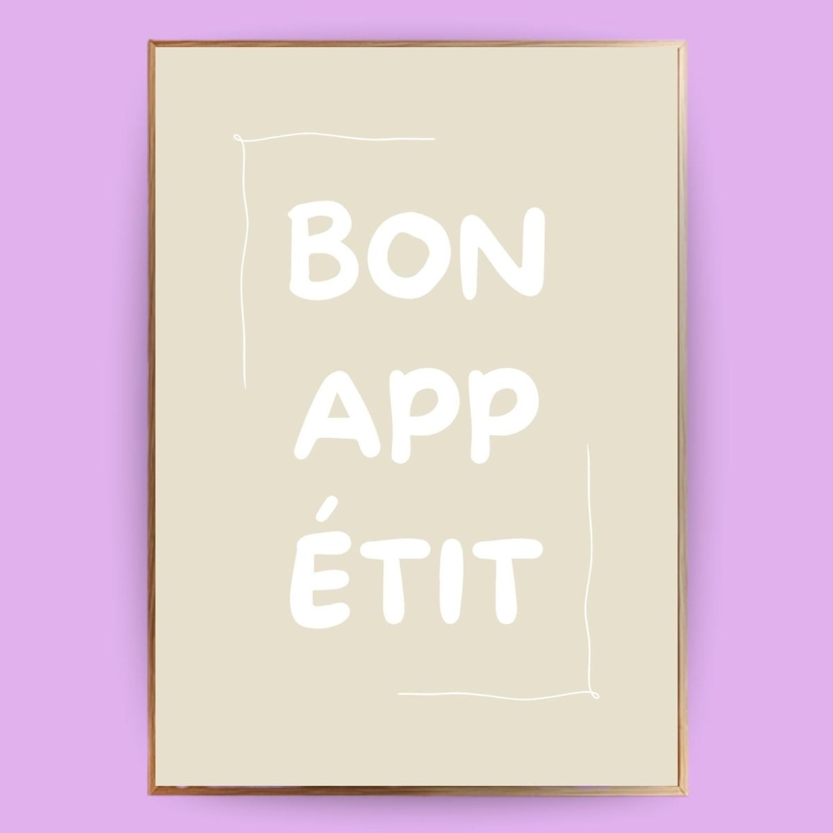 Bon appétit Poster - 13x18 cm - LostPrint