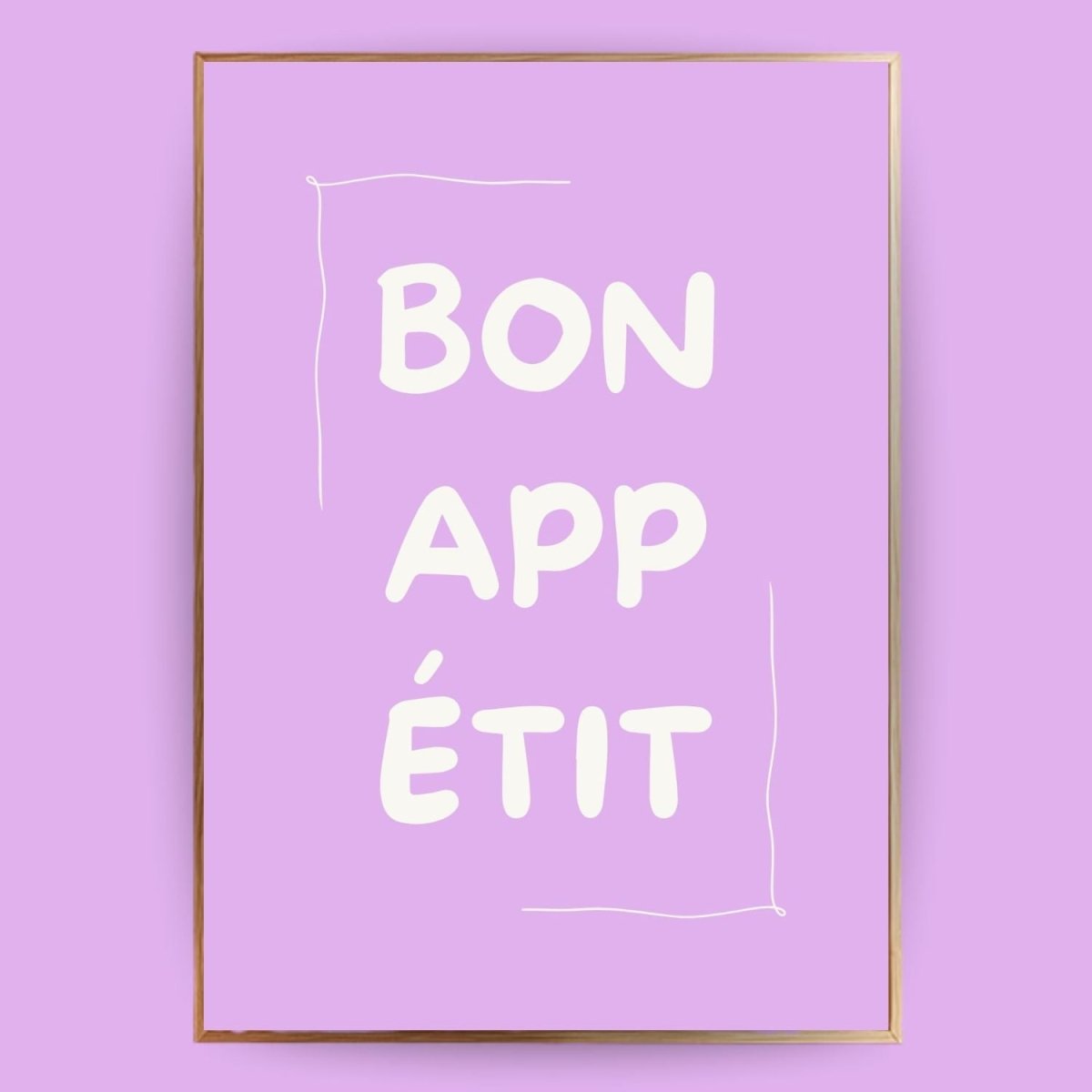 Bon appétit Poster - 13x18 cm - LostPrint