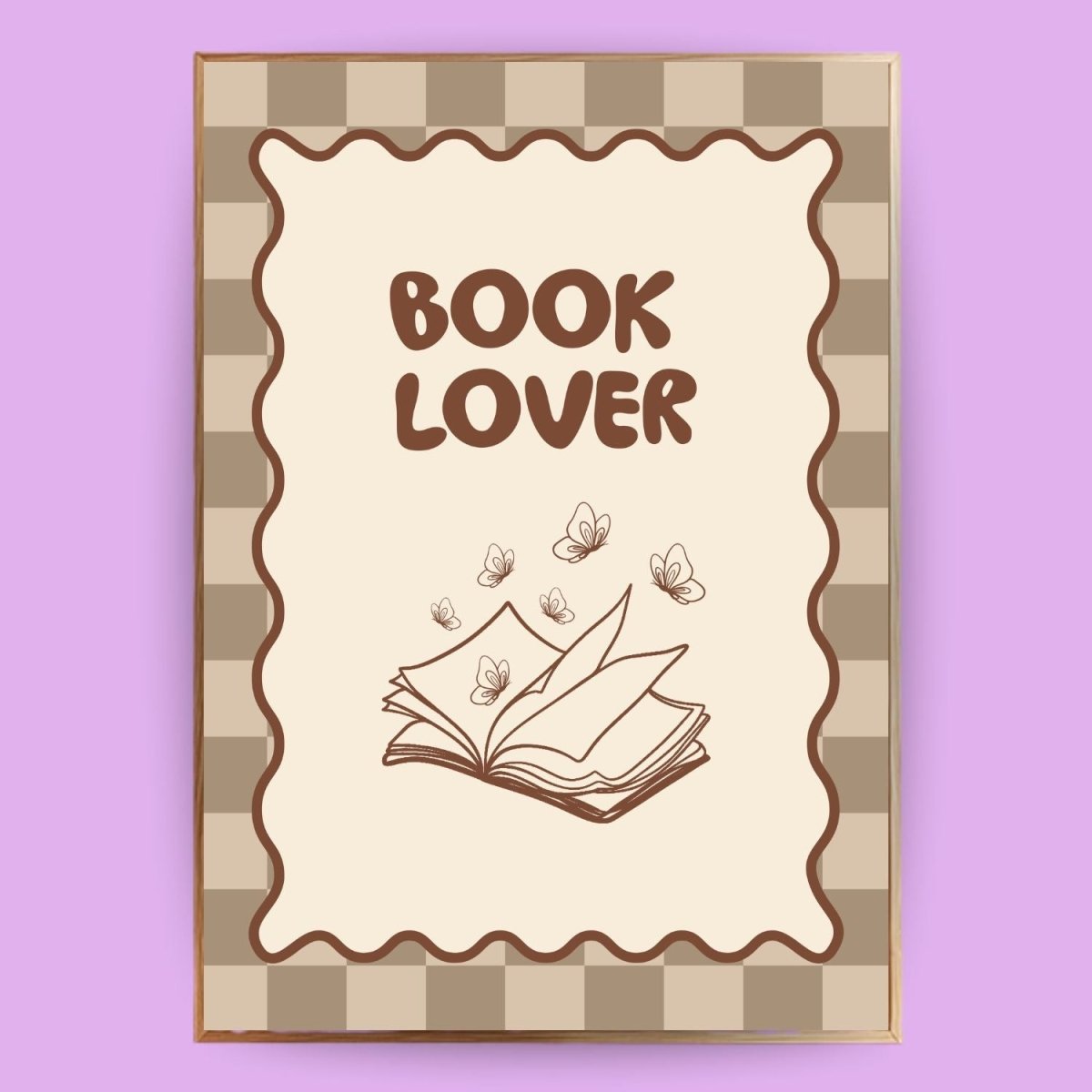 Book Lover Poster - Herbst - 13x18 cm - LostPrint