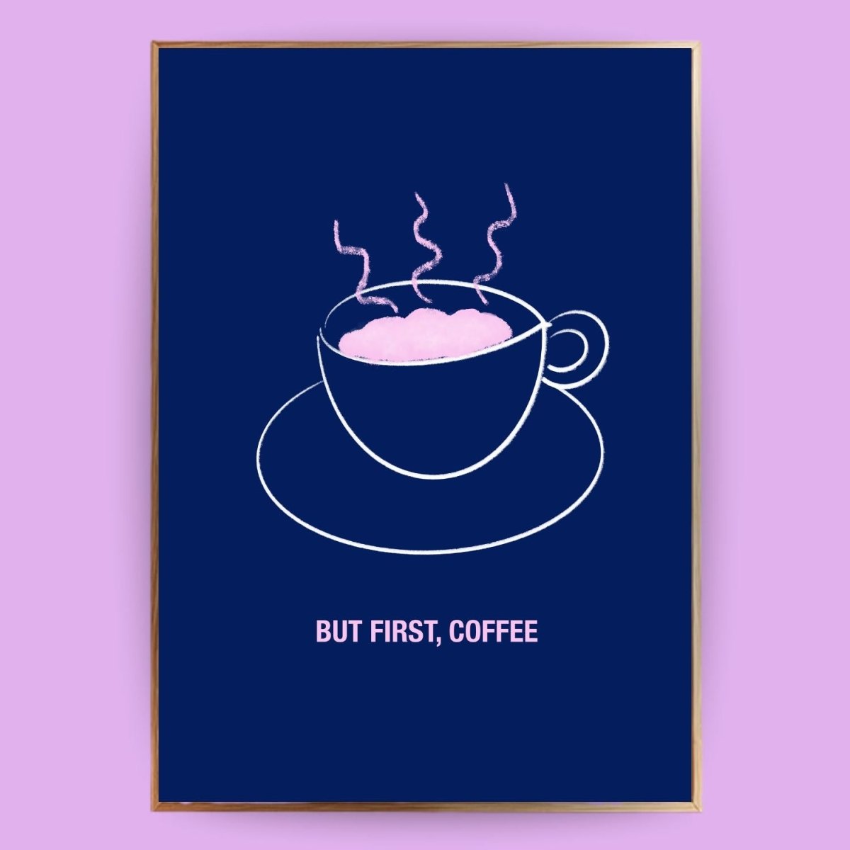 But first, coffee Poster - 13x18 cm - LostPrint