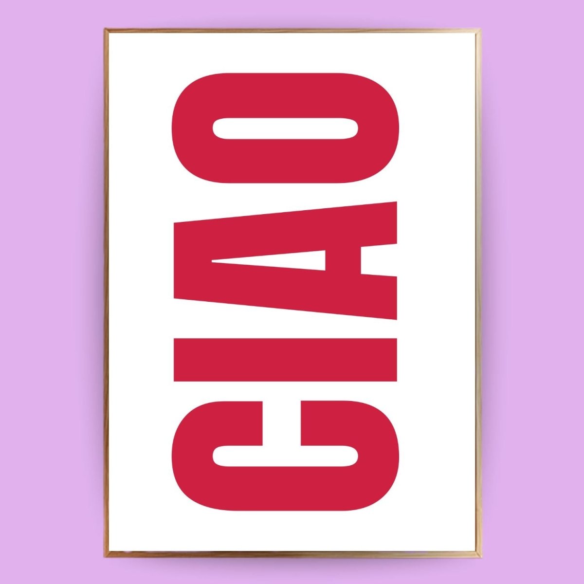 CIAO Poster - 13x18 cm - LostPrint