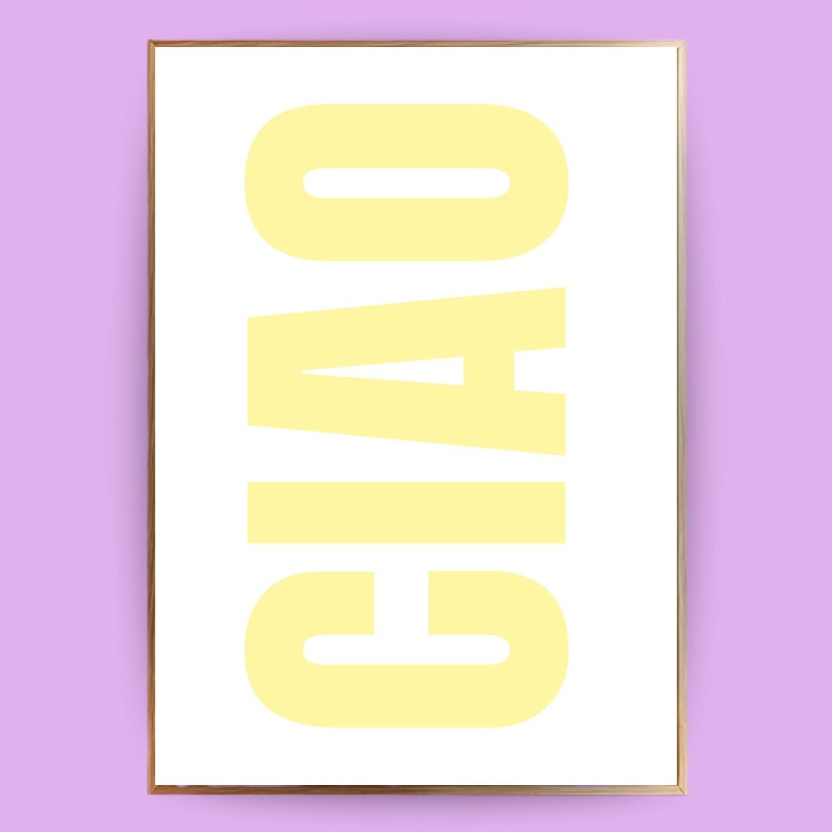 CIAO Poster - 13x18 cm - LostPrint