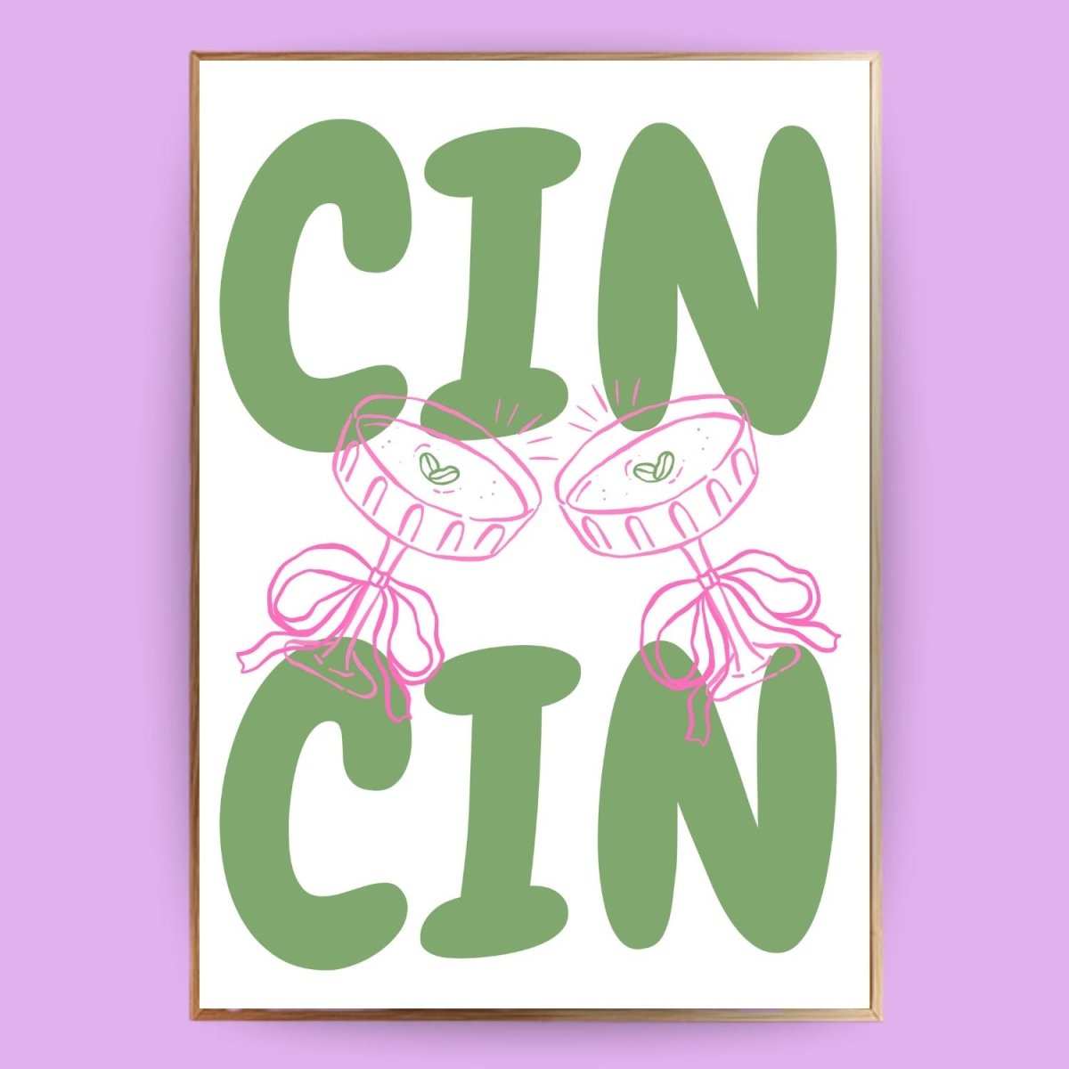 Cin Cin Poster - 13x18 cm - LostPrint