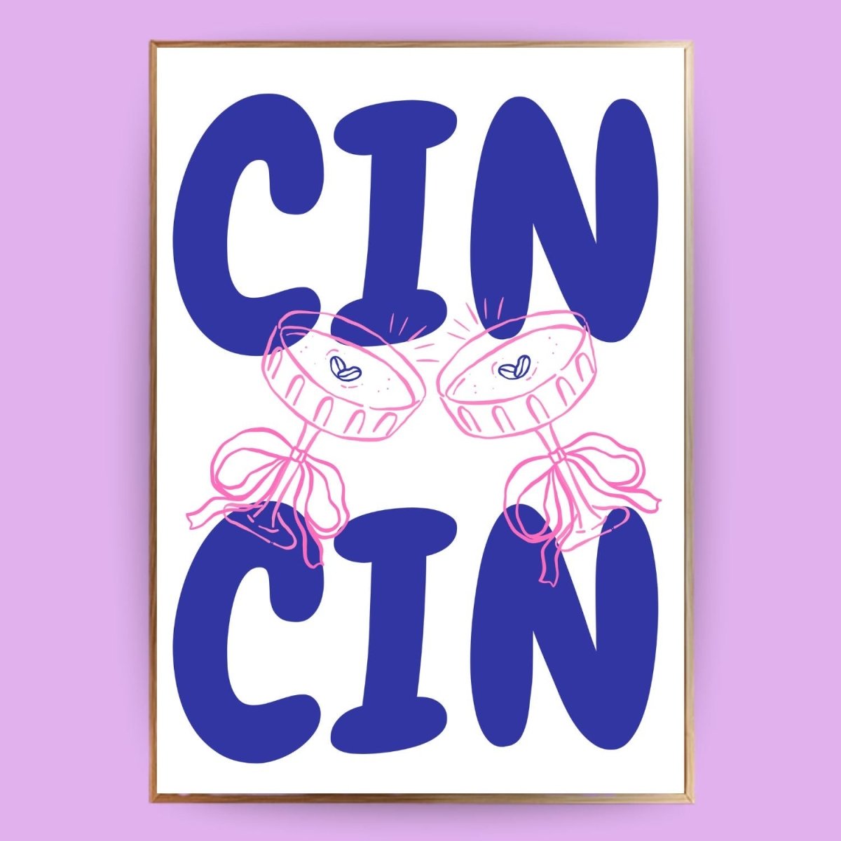 Cin Cin Poster - 13x18 cm - LostPrint