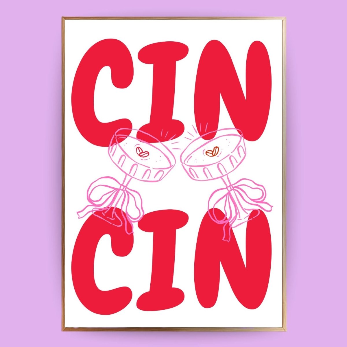 Cin Cin Poster - 13x18 cm - LostPrint