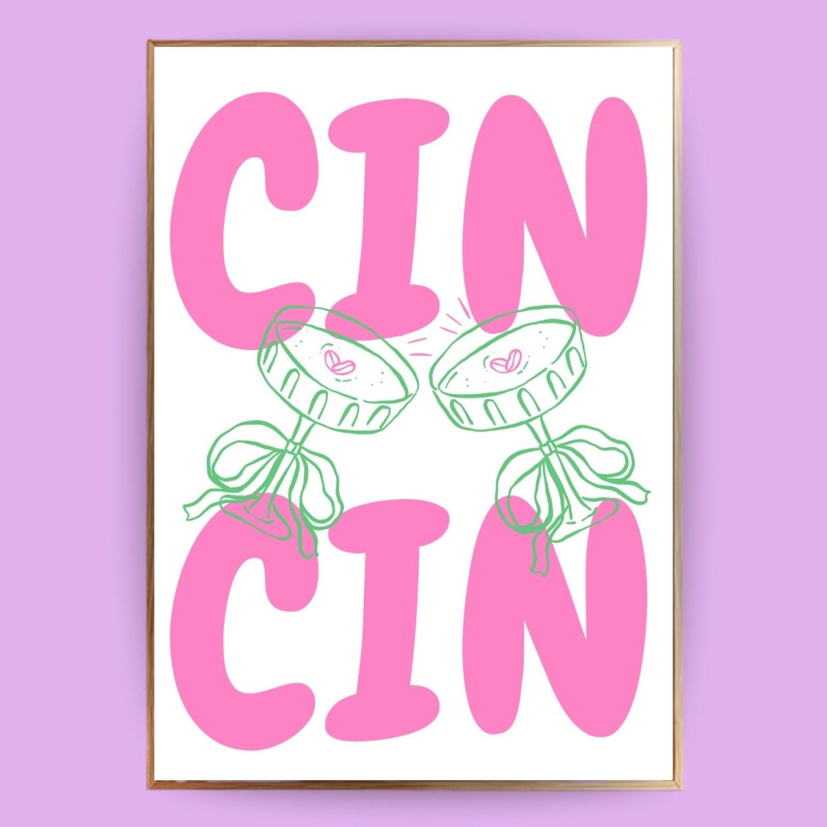 Cin Cin Poster - 13x18 cm - LostPrint