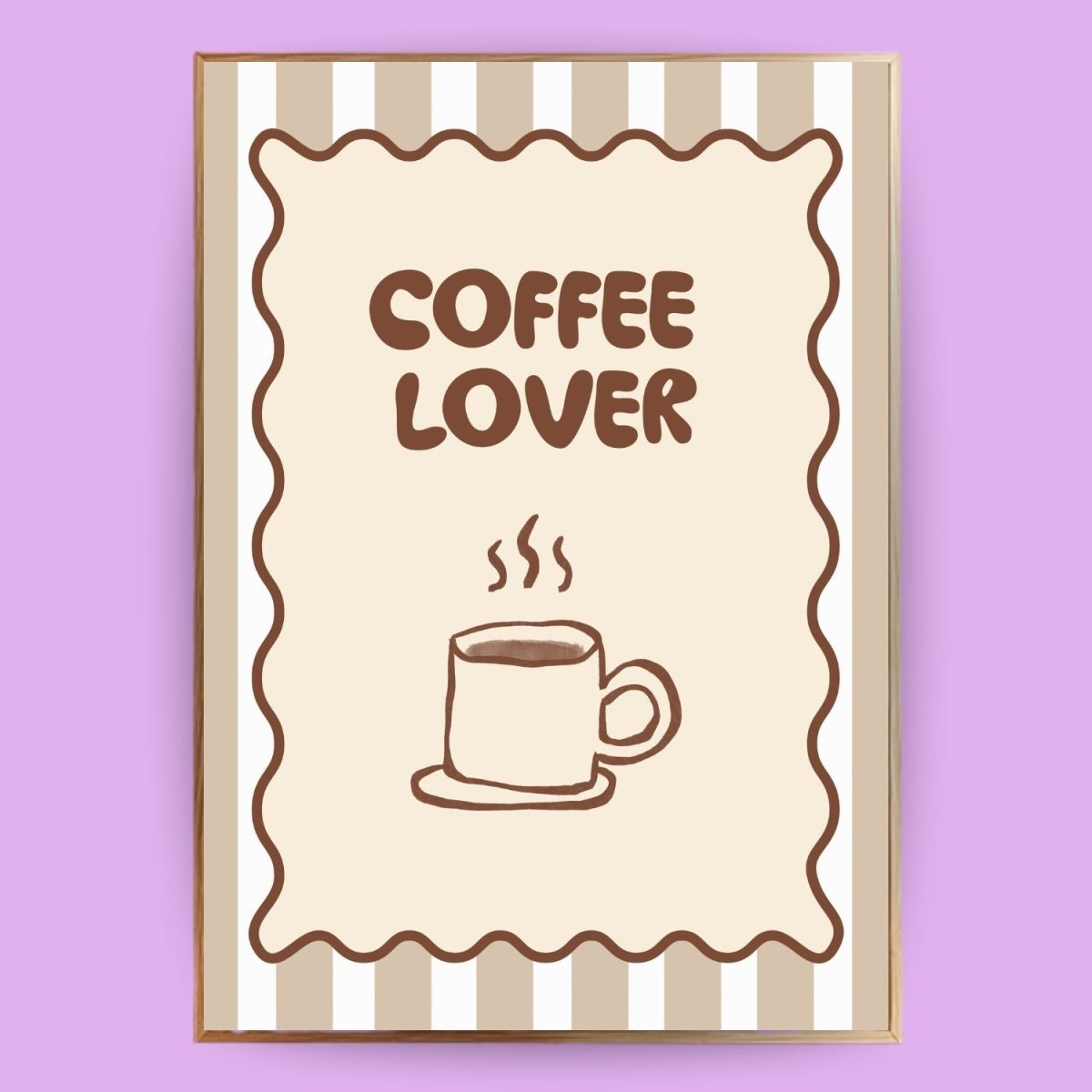 Coffee Lover Poster - Herbst - 13x18 cm - LostPrint