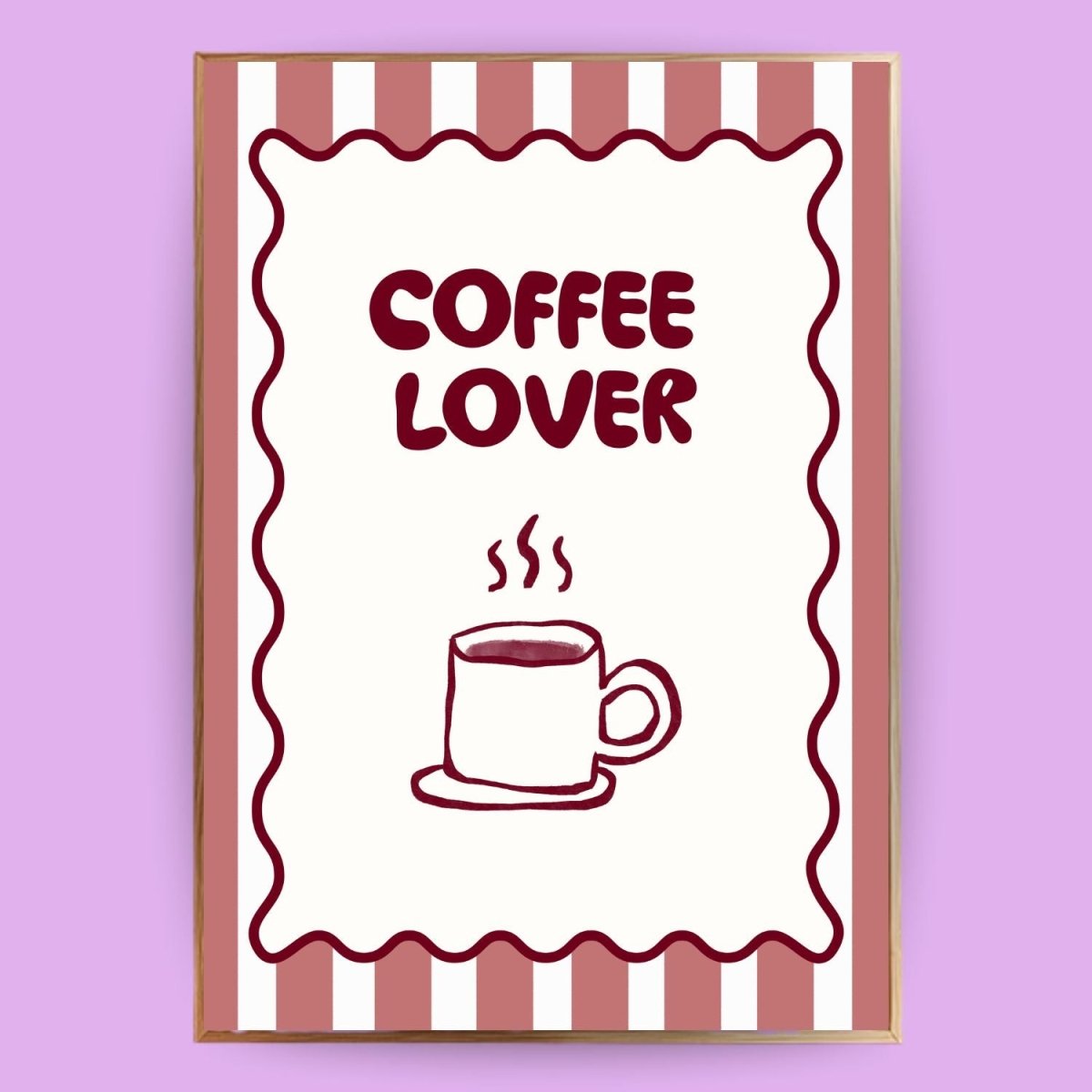 Coffee Lover Poster - Herbst - 13x18 cm - LostPrint