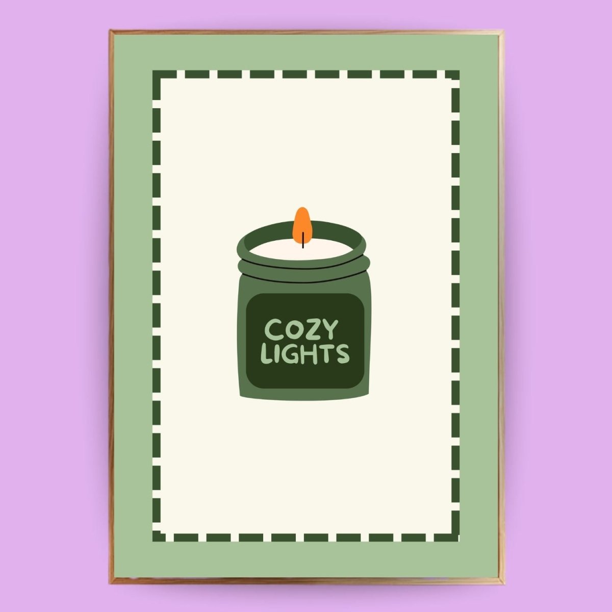 Cozy Lights Poster - 13x18 cm - LostPrint