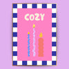 Cozy Kerzen Poster - LostPrint