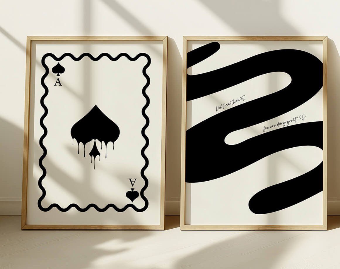 Don´t overthink it Poster - 13x18 cm - LostPrint