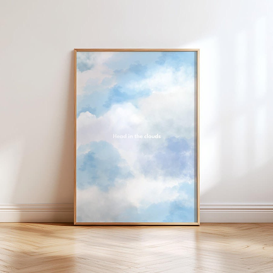 Head in the clouds Poster - LostPrint