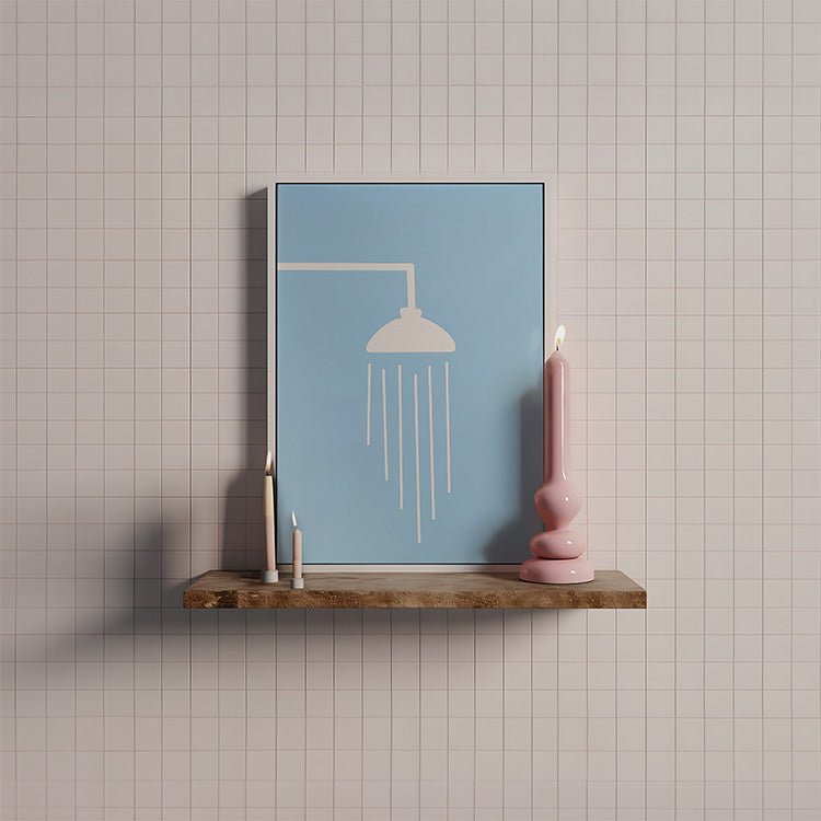 Duschkopf Poster - 13x18 cm - LostPrint