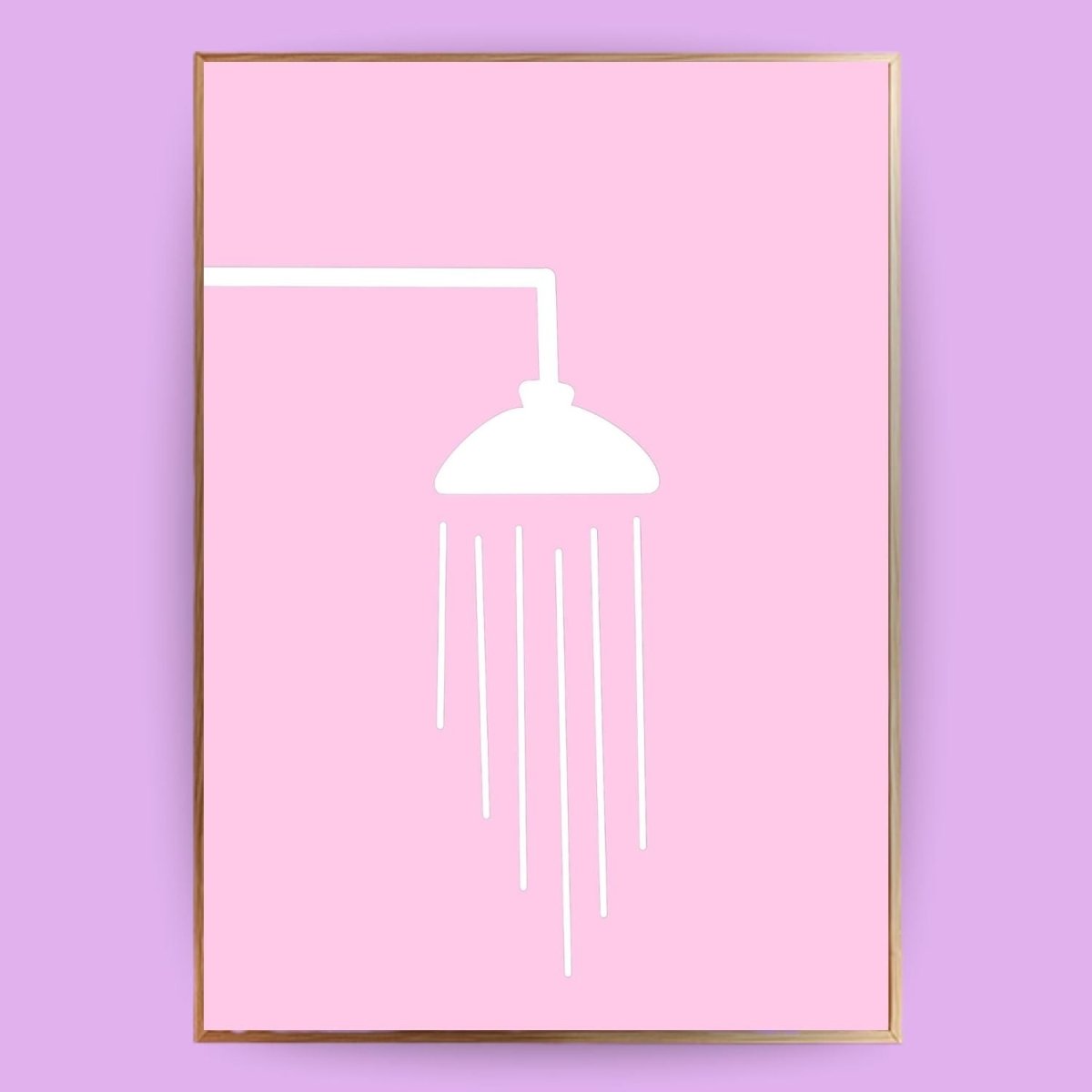 Duschkopf Poster - 13x18 cm - LostPrint