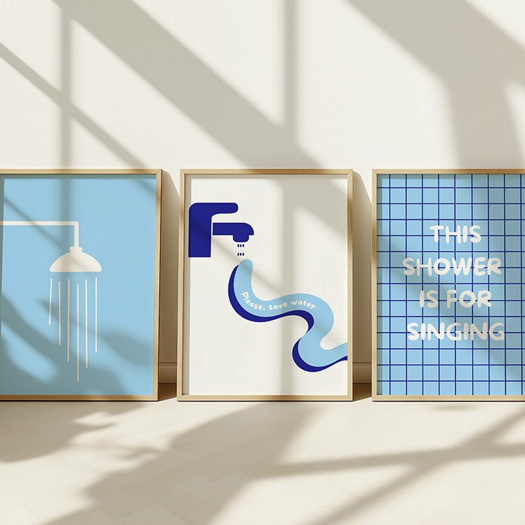 Duschkopf Poster - 13x18 cm - LostPrint