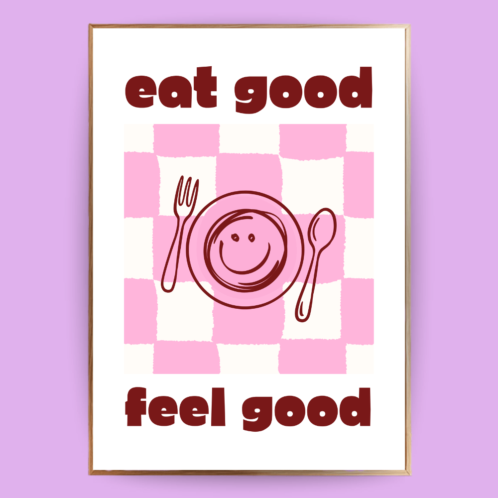 Eat good Poster - 13x18 cm - LostPrint