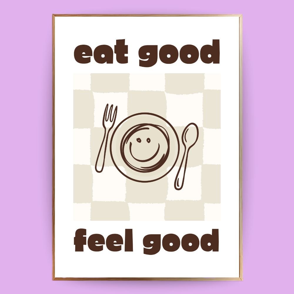 Eat good Poster - 13x18 cm - LostPrint