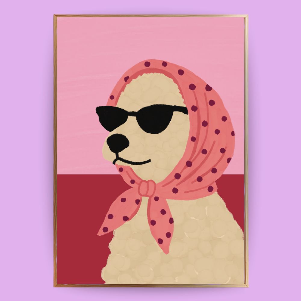Pudel Poster