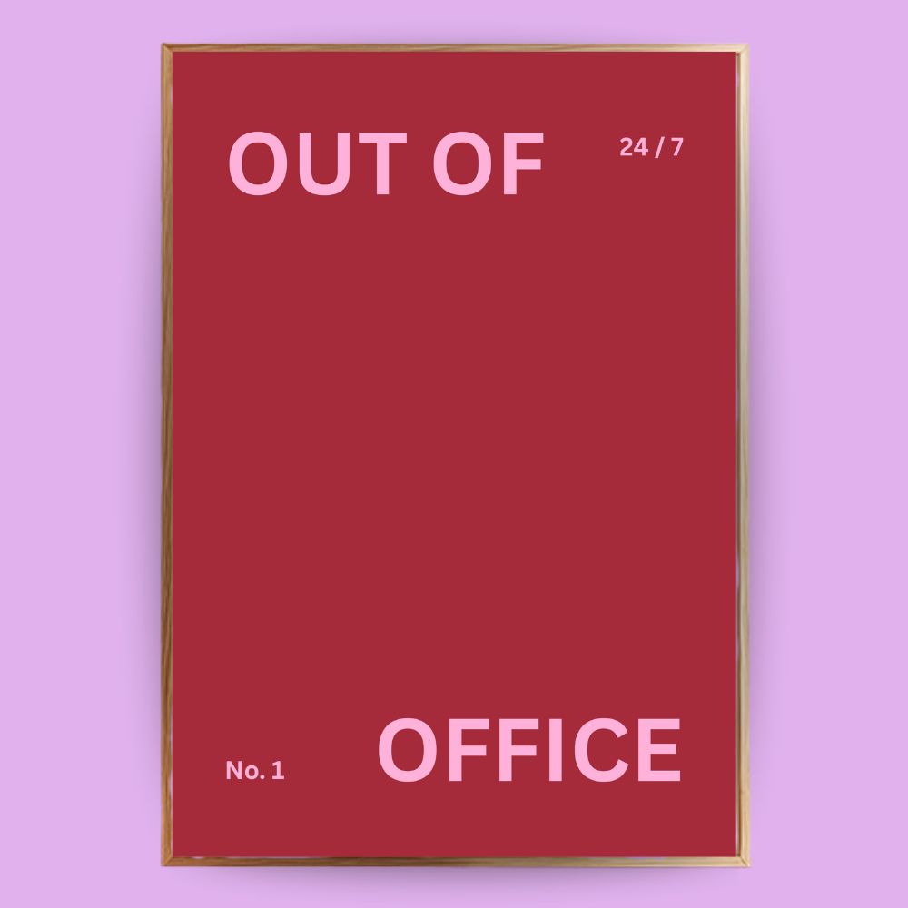 Out of Office Poster
