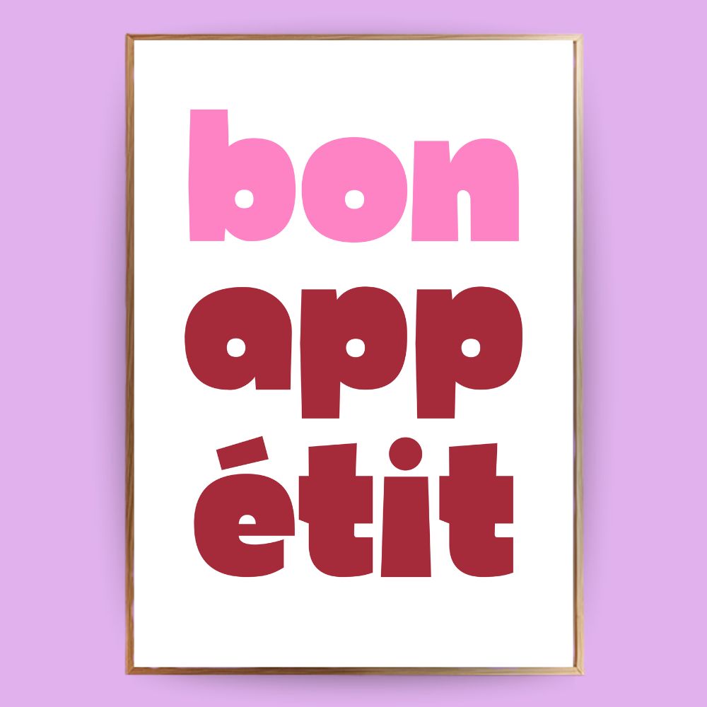 Bon apétit Poster - LostPrint