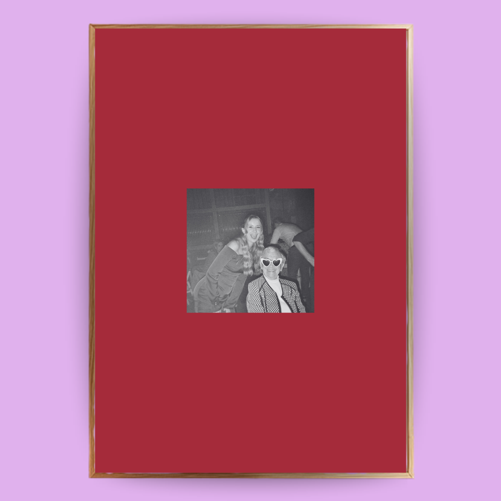 Personalisiertes Passepartout-Poster Uni - LostPrint