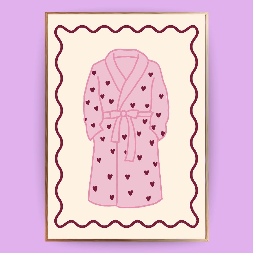 Bademantel Poster - LostPrint