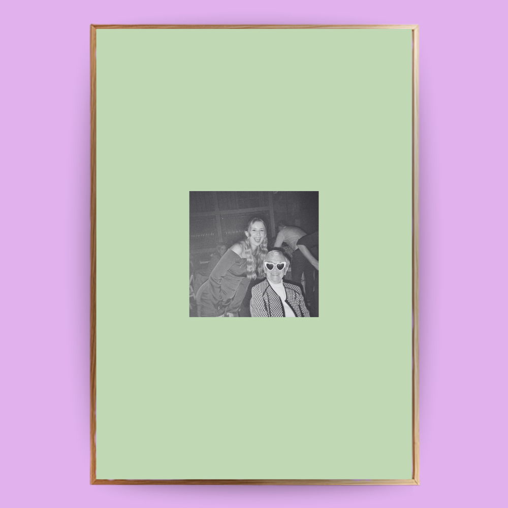 Personalisiertes Passepartout-Poster Uni - LostPrint
