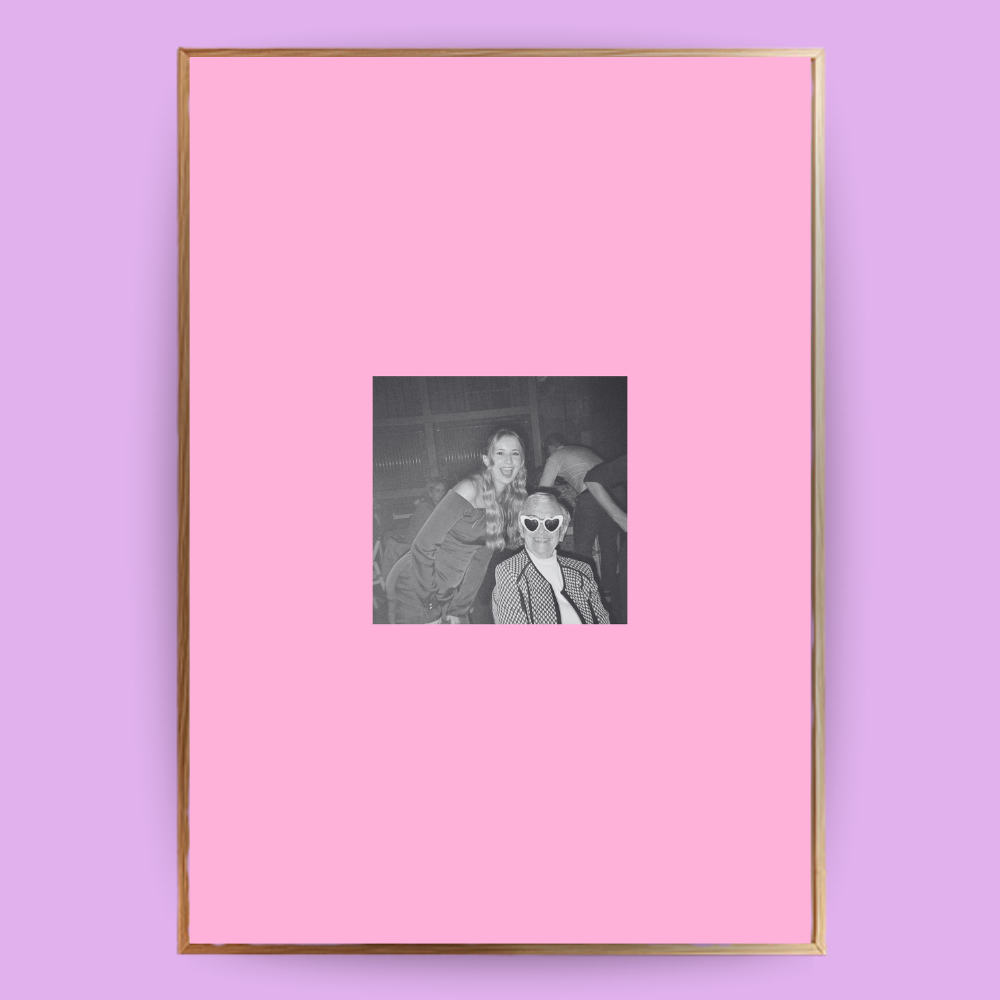Personalisiertes Passepartout-Poster Uni - LostPrint