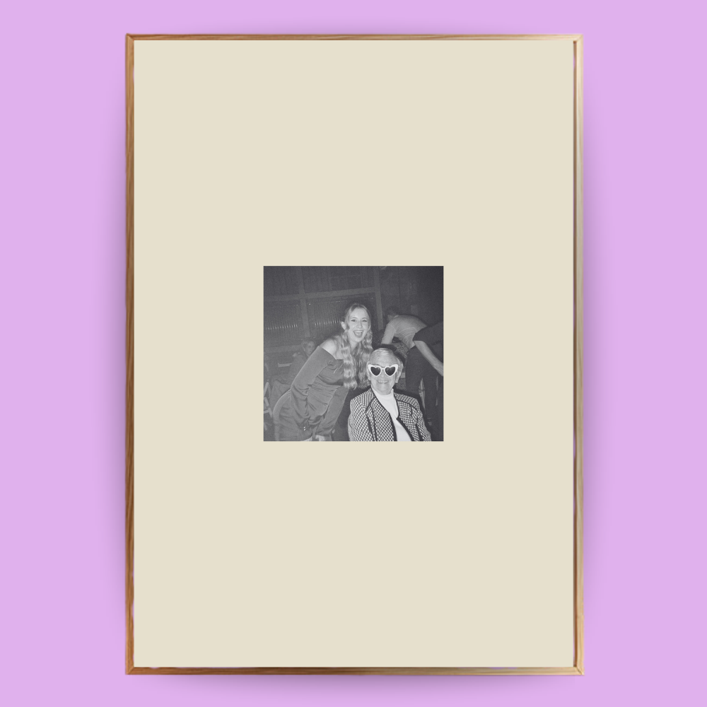 Personalisiertes Passepartout-Poster Uni - LostPrint