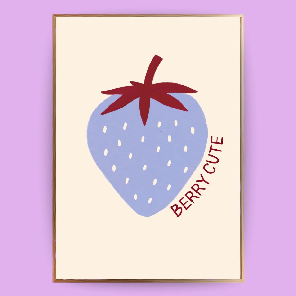 Erdbeeren Poster - LostPrint