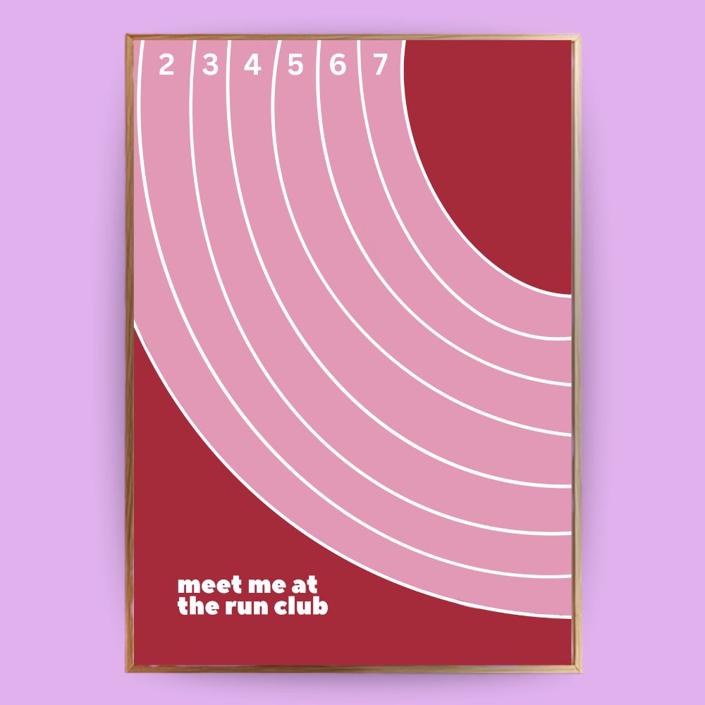 Runclub Poster - LostPrint