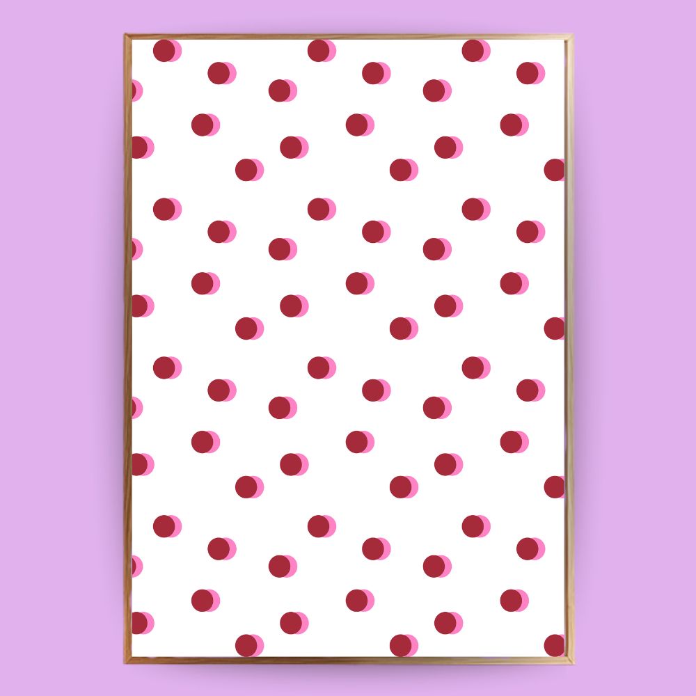 Punkte Poster - LostPrint