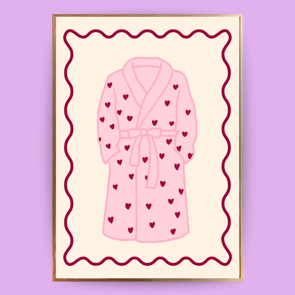 Bademantel Poster - LostPrint