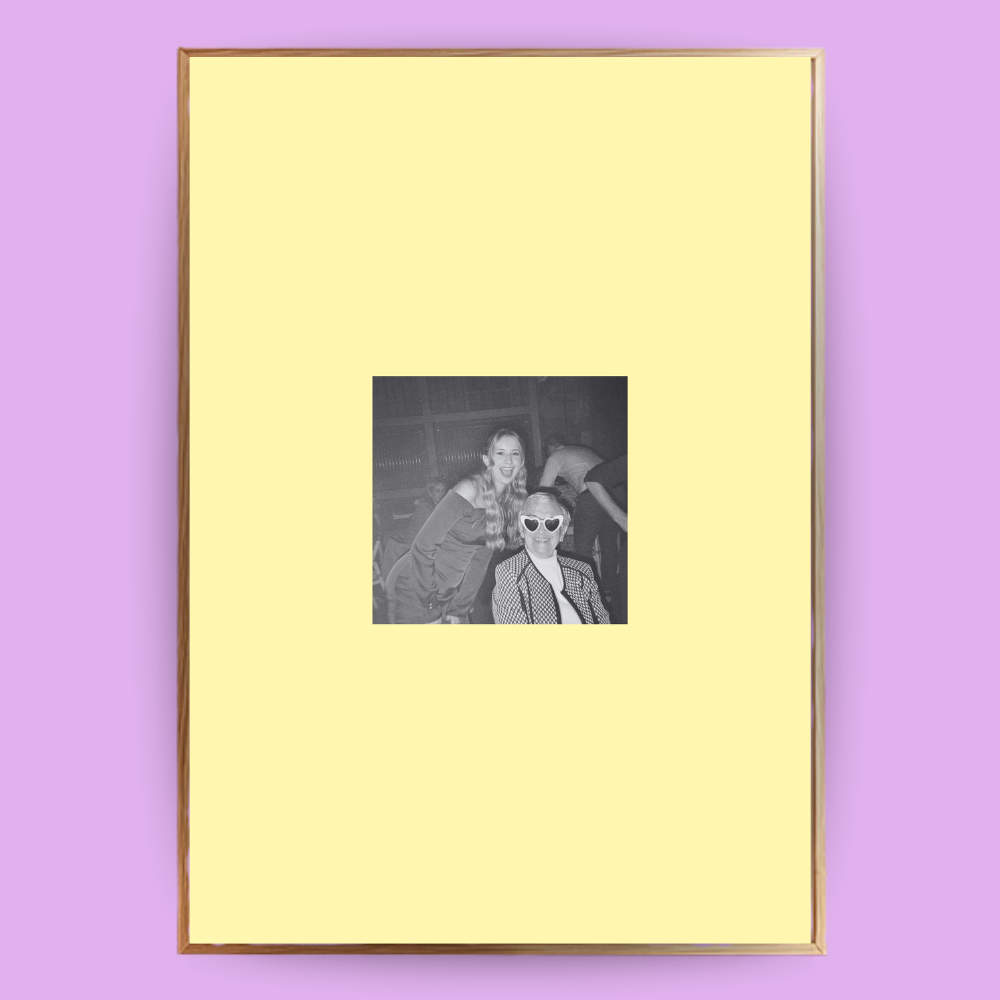 Personalisiertes Passepartout-Poster Uni - LostPrint