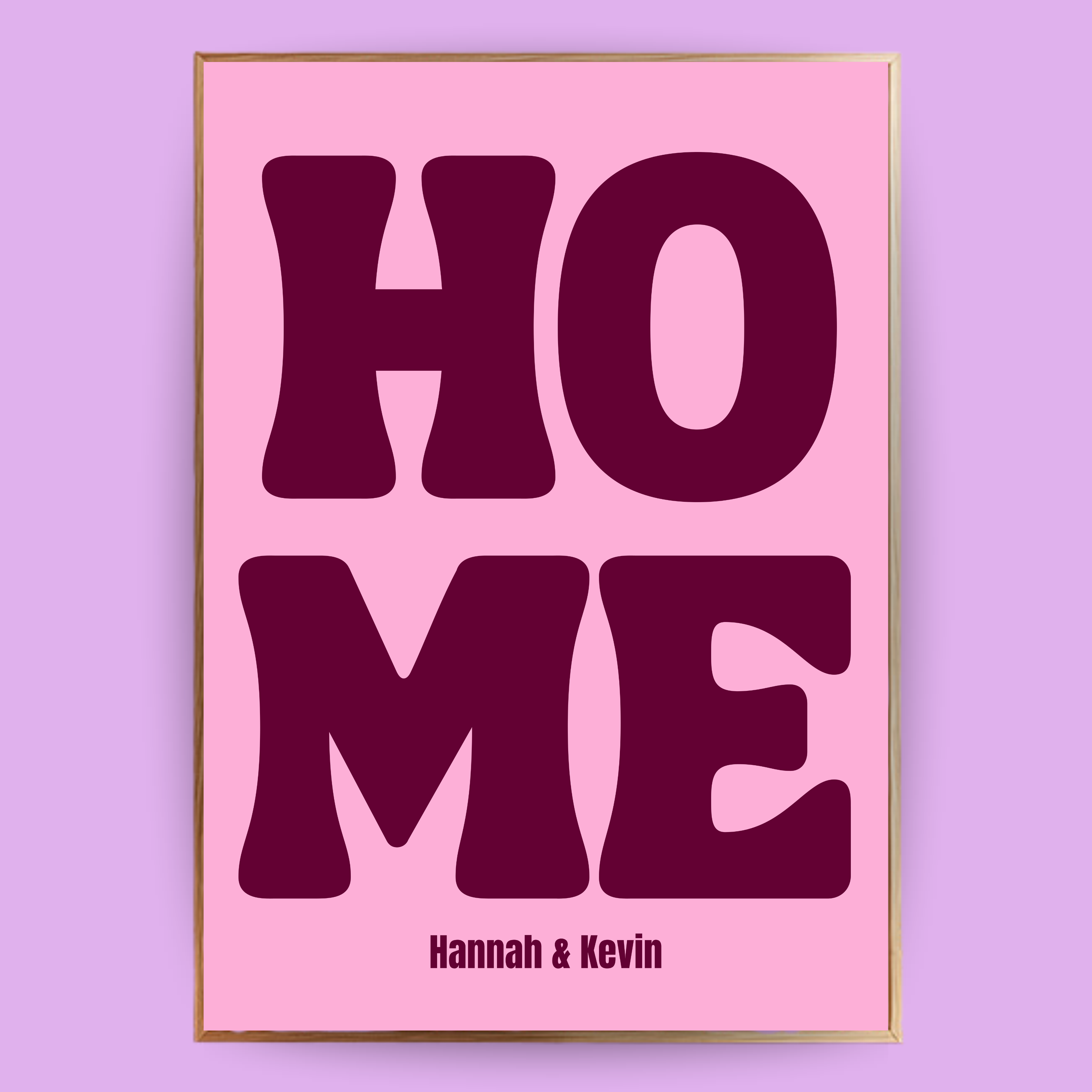 Personalisiertes Home Poster 2.0 - LostPrint