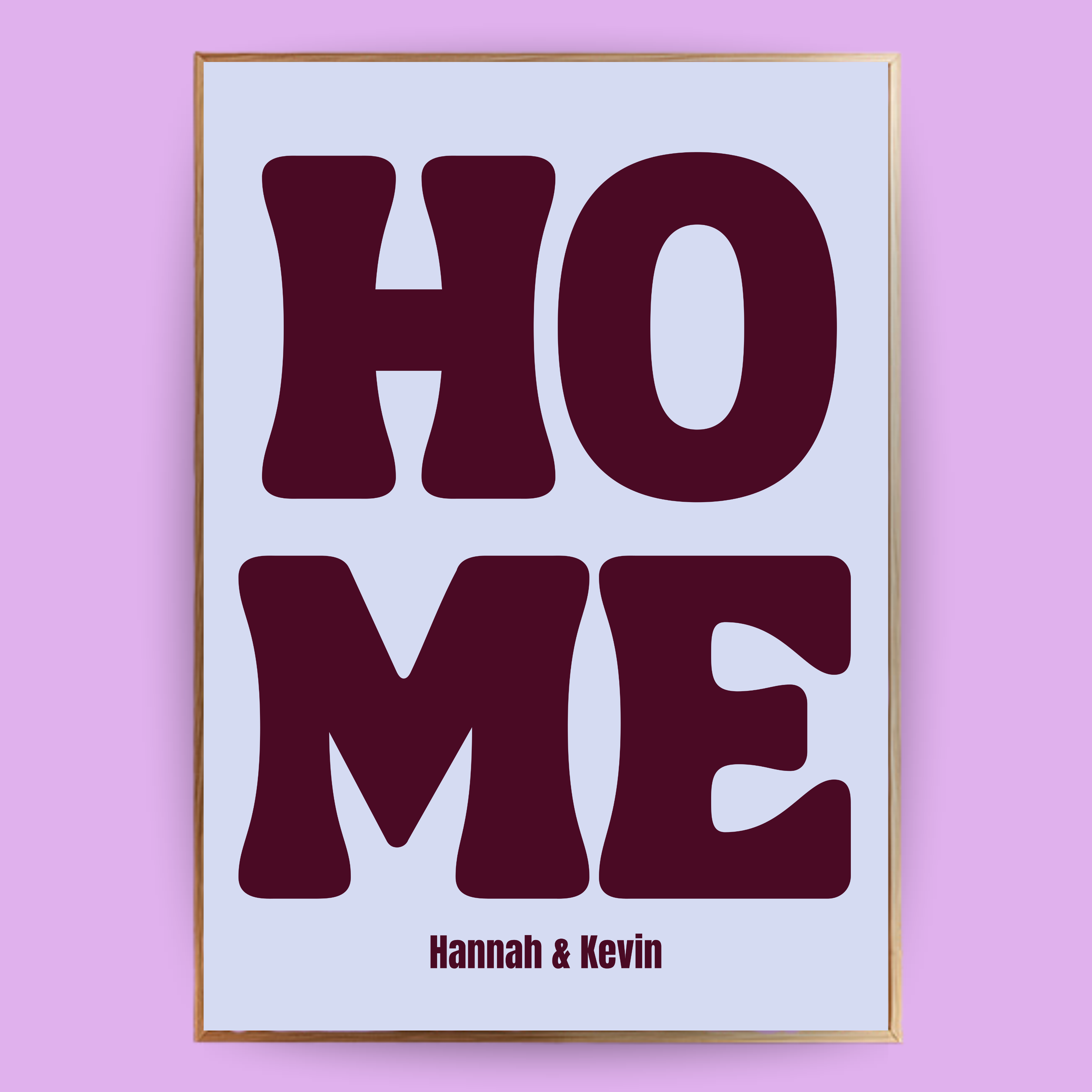 Personalisiertes Home Poster 2.0 - LostPrint