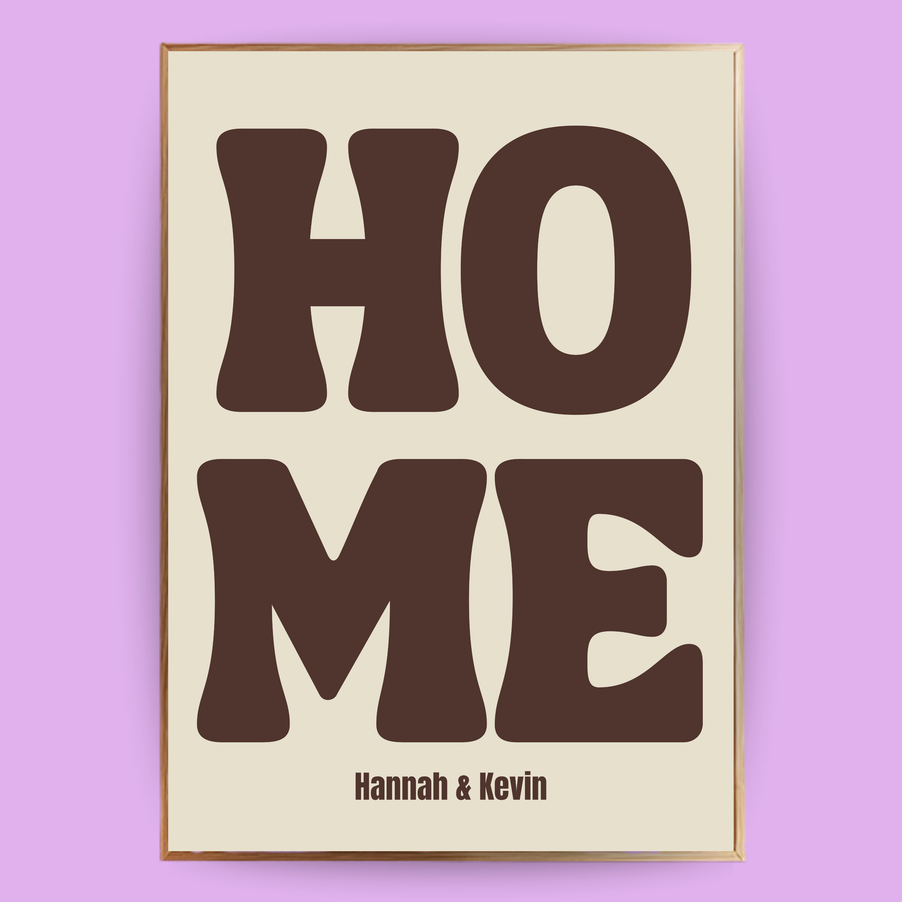Personalisiertes Home Poster 2.0 - LostPrint
