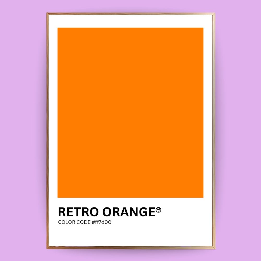 Farbcode Poster - 13x18 cm - LostPrint