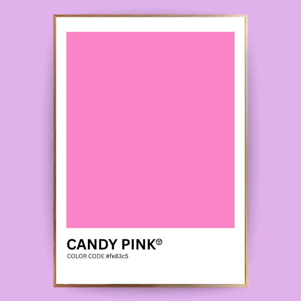 Farbcode Poster - 13x18 cm - LostPrint