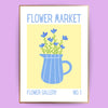 Flower market Poster No.1 - LostPrint