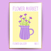 Flower market Poster No.1 - LostPrint