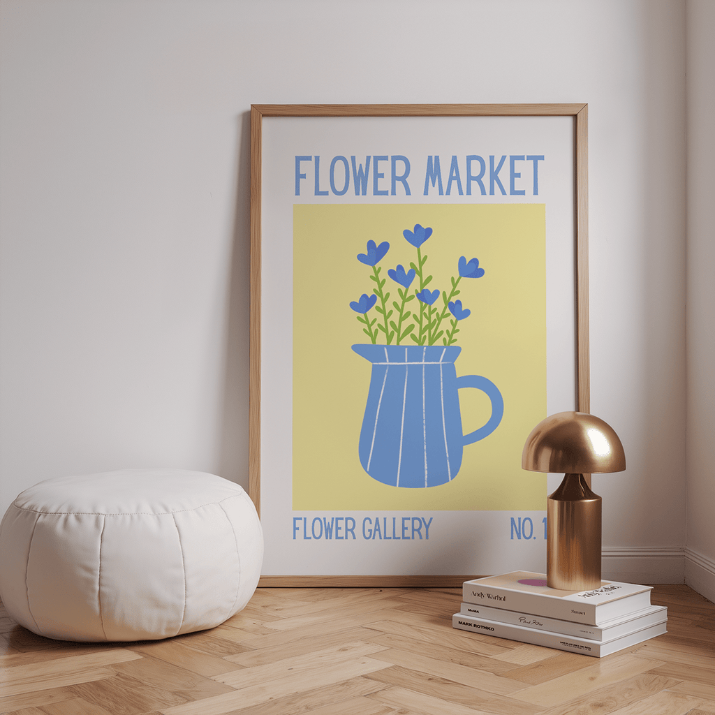 Flower market Poster No.1 - 13x18 cm - LostPrint