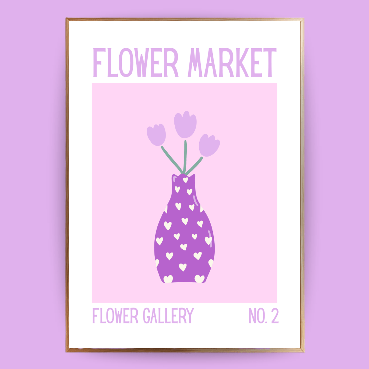 Flower market Poster No.2 - 13x18 cm - LostPrint