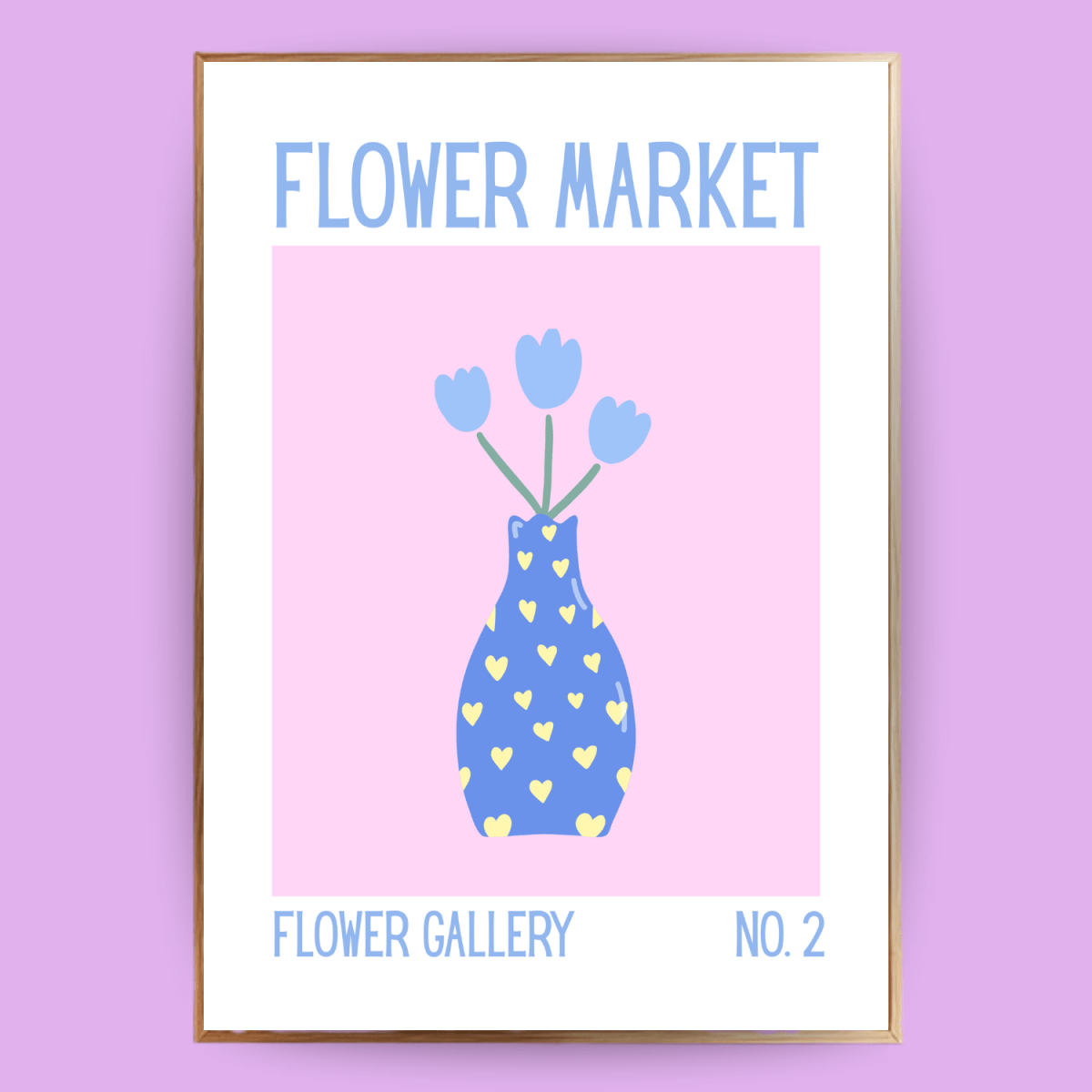 Flower market Poster No.2 - 13x18 cm - LostPrint
