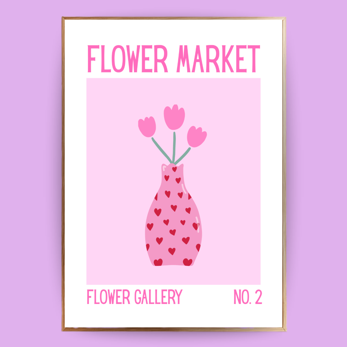 Flower market Poster No.2 - 13x18 cm - LostPrint