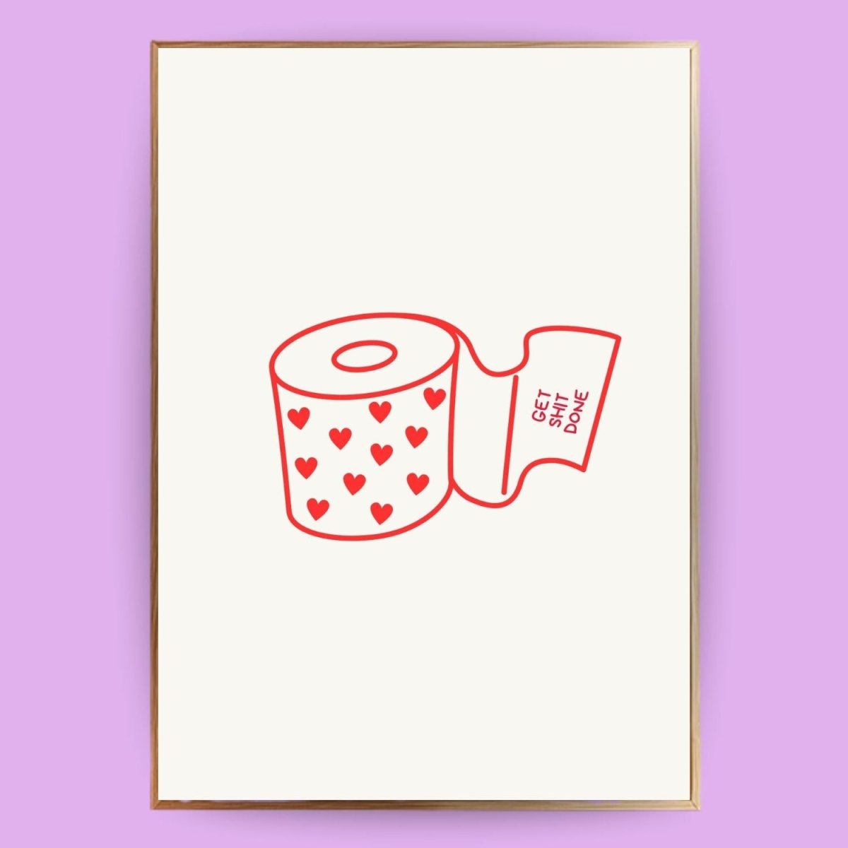 Get shit done Poster - 13x18 cm - LostPrint