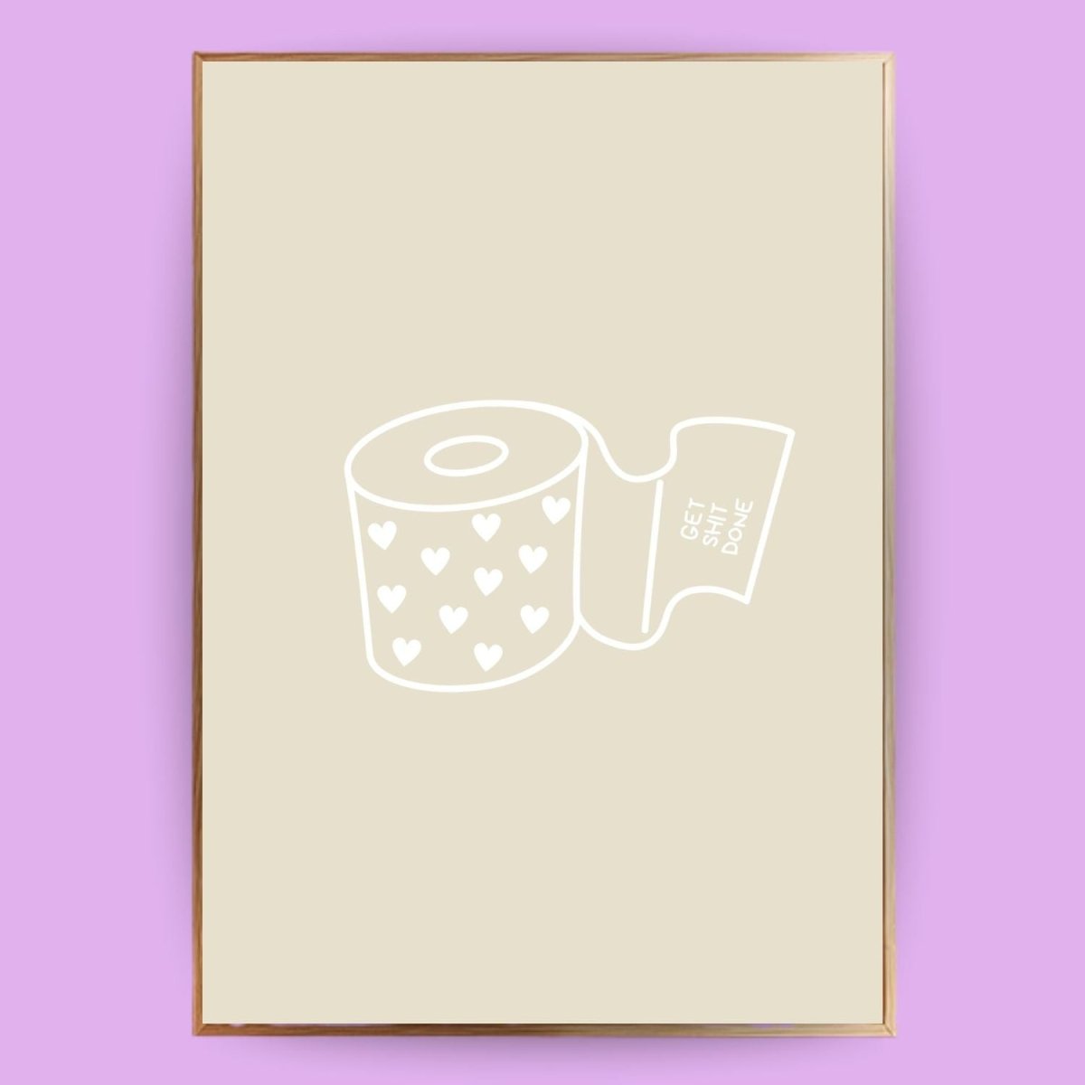 Get shit done Poster - 13x18 cm - LostPrint